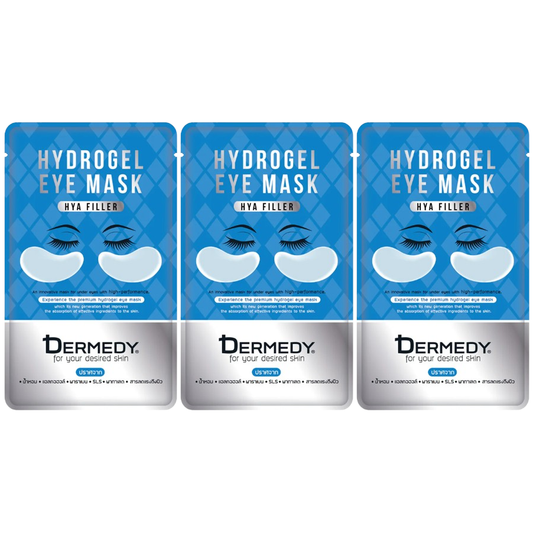Dermedy - HYA Filler Hydrogel Eye Mask 6g. (Pack of 3)