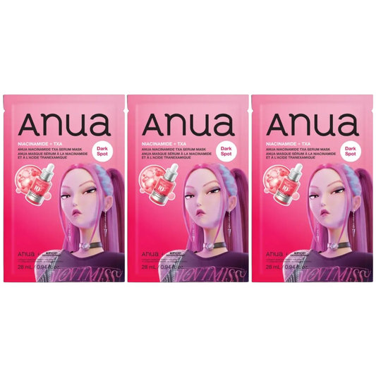 Anua - Kpop Demon Hunters Niacinamide TXA Serum Mask 28ml. (Pack of 3)