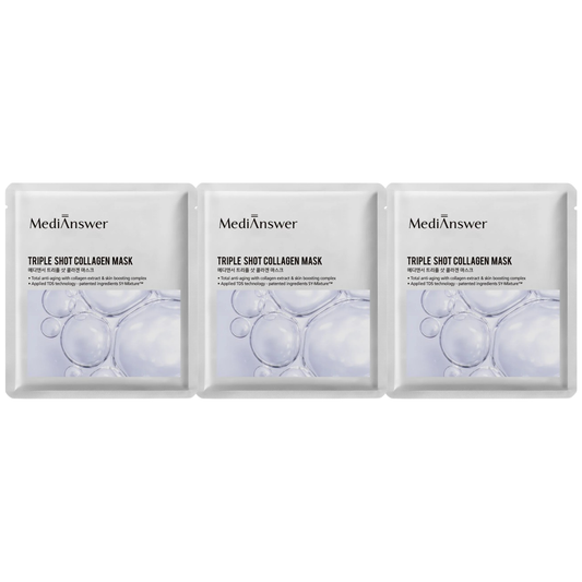 MediAnswer - Triple Shot Collagen Mask 37g. (Pack of 3)
