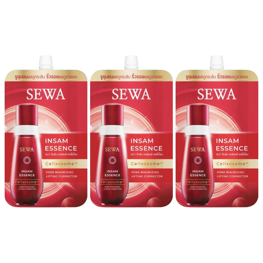 Sewa - Insam Essence Cellxosome Pore Minimizing Lifting Corrector 8ml. (Pack of 3)
