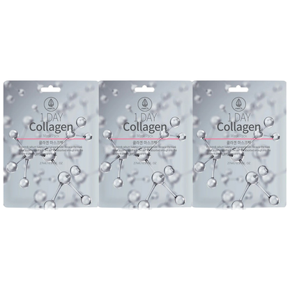 MEDB - 1 Day Collagen Mask Pack 27ml. (Pack of 3)