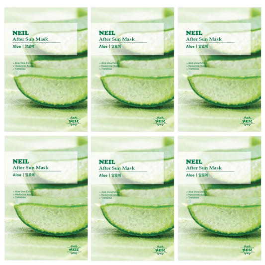 Neil - After Sun Aloe Mask 22g. (Pack of 6)