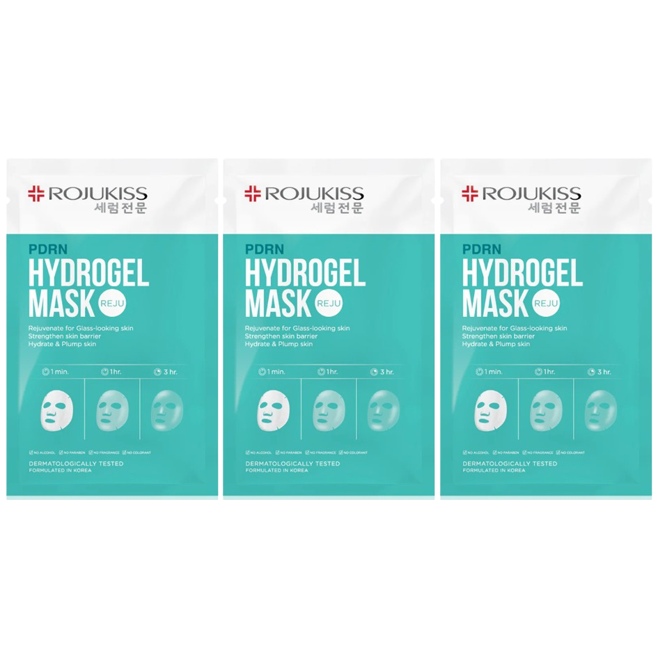 Rojukiss - PDRN Hydrogel Mask 33g. (Pack of 3)