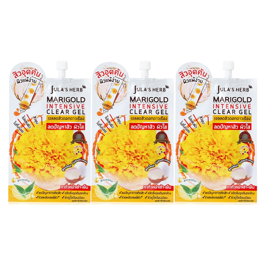 Jula's Herb - Marigold Intensive Clear Gel 8g. (Pack of 3)