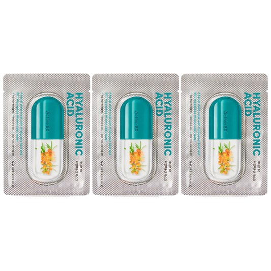Nature Republic - Active 80 Hyaluronic Acid Mask 29ml. (Pack of 3)