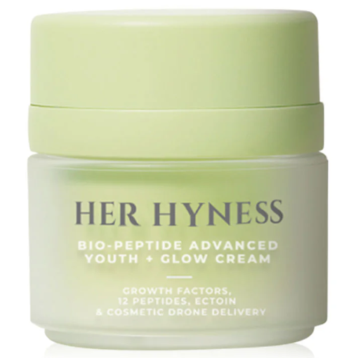 Her Hyness - Bio-Peptide Advanced Youth + Glow Cream with Growth Factors, 12 Peptides, Ectoin & Cosmetic Drone Delivery 30ml.