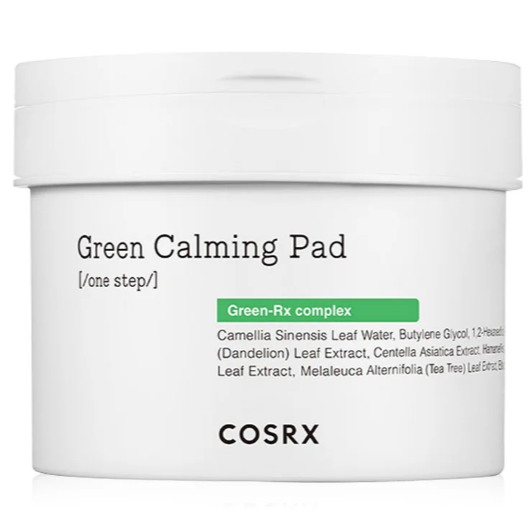 COSRX - One Step Green Calming Pad with Green-Rx Complex 140ml. (70 Pads)