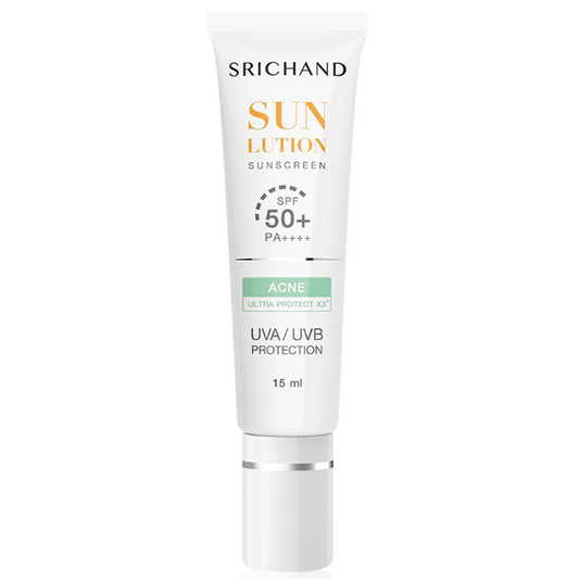 Srichand - Sunlution Acne Care Sunscreen SPF50+/PA++++ 15ml.