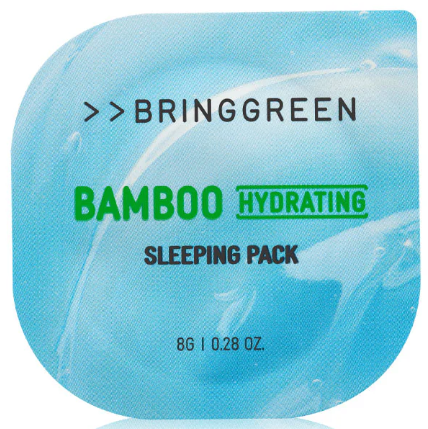 Bringgreen - Bamboo Hydrating Sleeping Pack 8g. (Pack of 3)