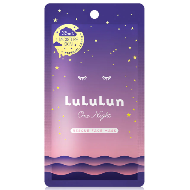 Lululun - One Night Hydration Face Mask (Pack of 3)
