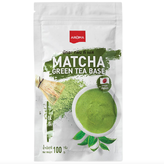 Aroma - Matcha Green Tea Base (Caffeine Free) 100g.