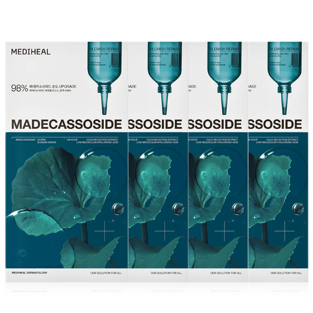 Mediheal - Madecassoside Essential Mask Blemish Repair 24ml. (Pack of 4)