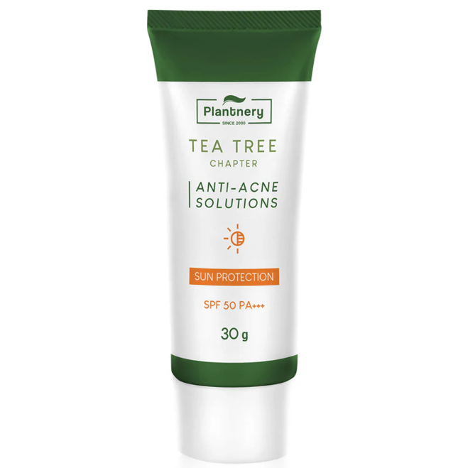 Plantnery - Tea Tree Sunscreen Acne Oil Control SPF50/PA+++ 30g.