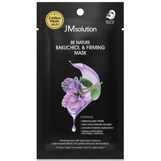 JM Solution - Be Nature Bakuchiol & Firming Mask 24ml. (Pack of 3)