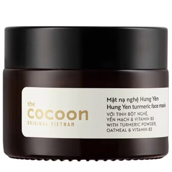 Cocoon Vietnam - Hung Yen Turmeric Face Mask (Mặt Nạ Nghệ Hưng Yên) with Turmeric Powder & Oatmeal 30ml.