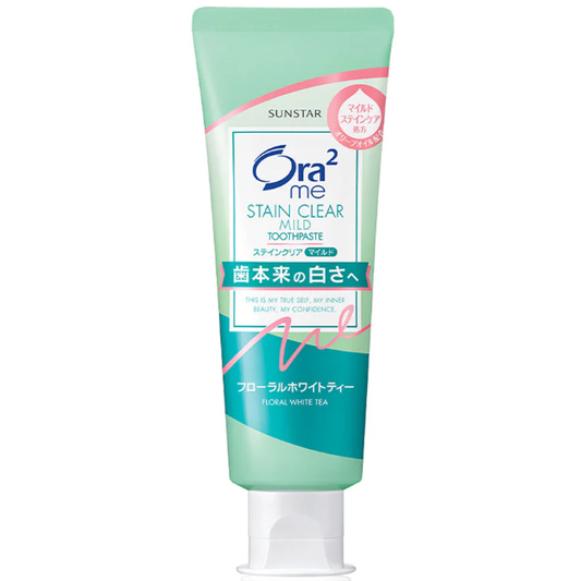 Ora2 - me Stain Clear Toothpaste Mild Floral White Tea 125g.