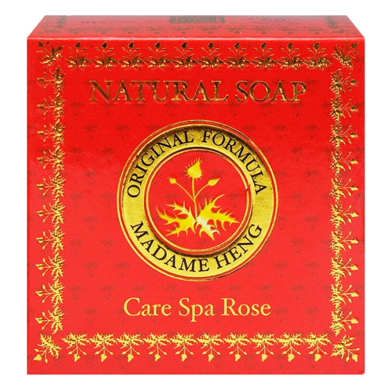 Madame Heng - Care Spa Rose - Natural Soap 150g. - Made in Thailand