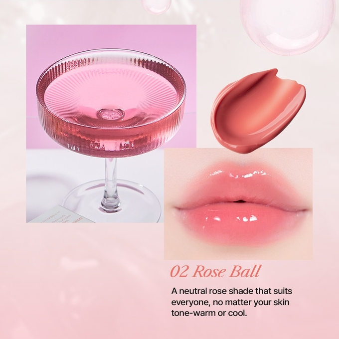 Alternative Stereo - Lip Potion Sugar Glaze Tint #02 Rose Ball 8ml.