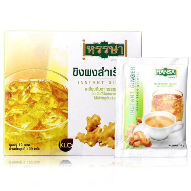 Khaolaor - Instant Ginger 10 Sachets