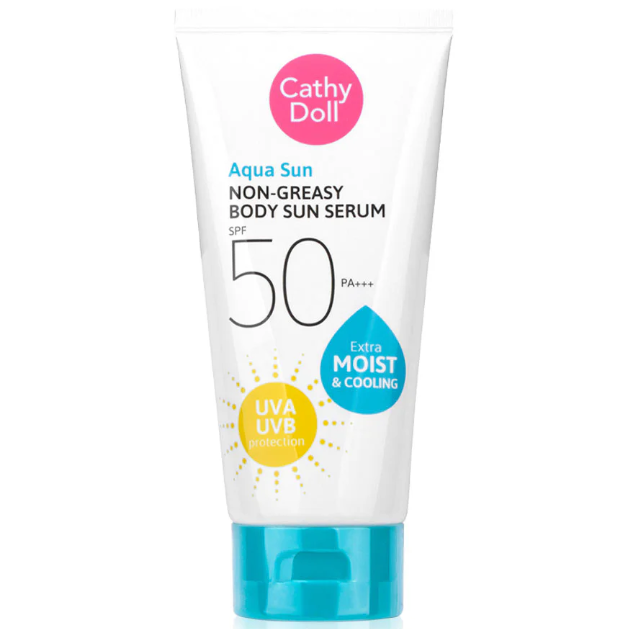 Cathy Doll - Aqua Sun Non-Greasy Body Sun Serum SPF50 PA+++ 138ml.