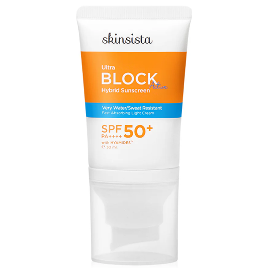 Skinsista - Ultra Block Active Hybrid Sunscreen SPF50+ PA++++ 30ml.