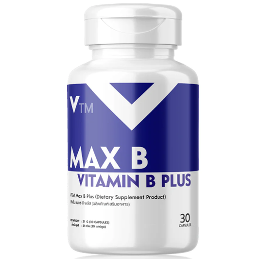 VTM - Max B Vitamin B Plus (30 Capsules)