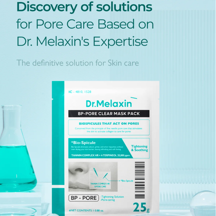 Dr.Melaxin - BP-Pore Clear Facial Mask Pack (5 Sheets)