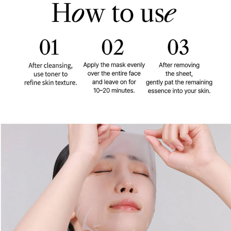 JM Solution - The Effect NMF & Moisturizing Mask 24ml. (Pack of 3)