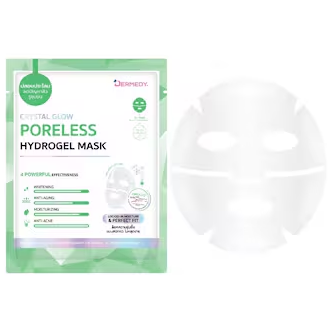 Dermedy - Crystal Glow Poreless Hydrogel Mask 16g. (Pack of 3)