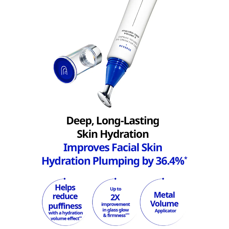 AHC - Pro Shot Hyaluro-Deep Volume 5 Capsule-Infused Eye Cream For Face 30ml.