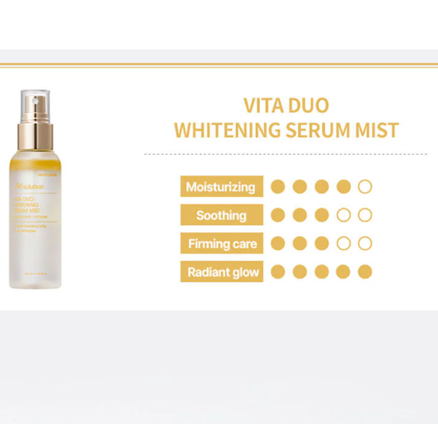 JM Solution - Vita Duo Whitening Serum Mist 100ml.