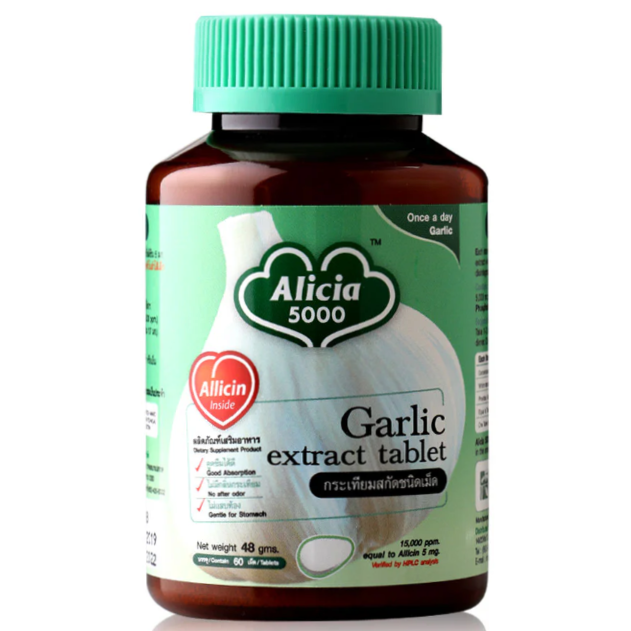 Khaolaor - Alicia 5000 Garlic Extract 60 Tablets
