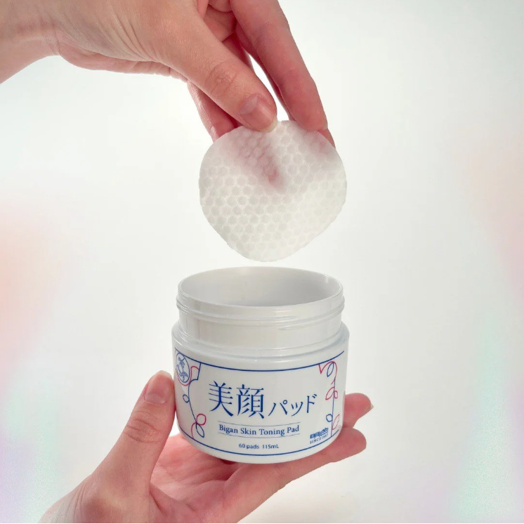 Meishoku - Bigan - Skin Toning Pad 115ml. (60 Pads)