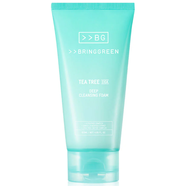 Bringgreen - Tea Tree Cica Deep Cleansing Foam 120ml.