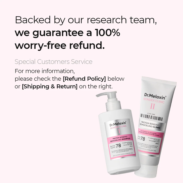 Dr.Melaxin - Bondex Protein Bonding Remodeling Shampoo 400ml.