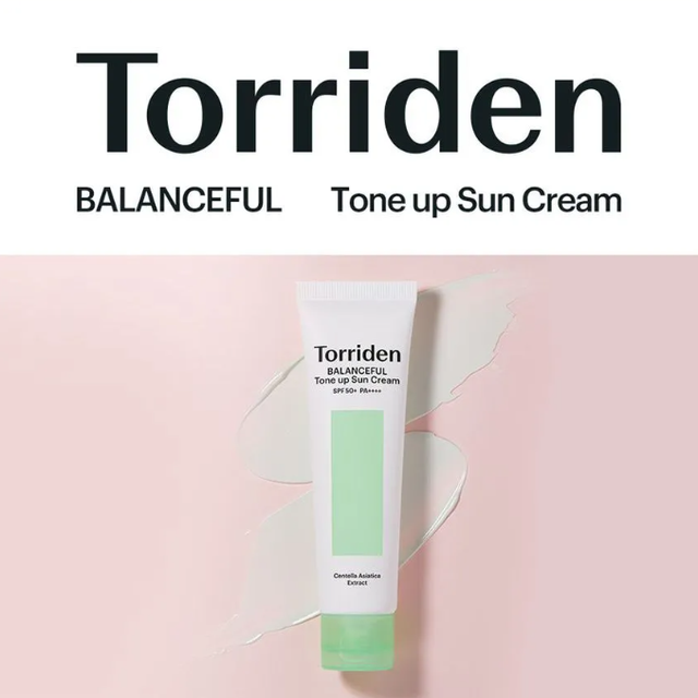 Torriden - Balanceful Tone Up Sun Cream SPF50+ PA++++ 60ml.