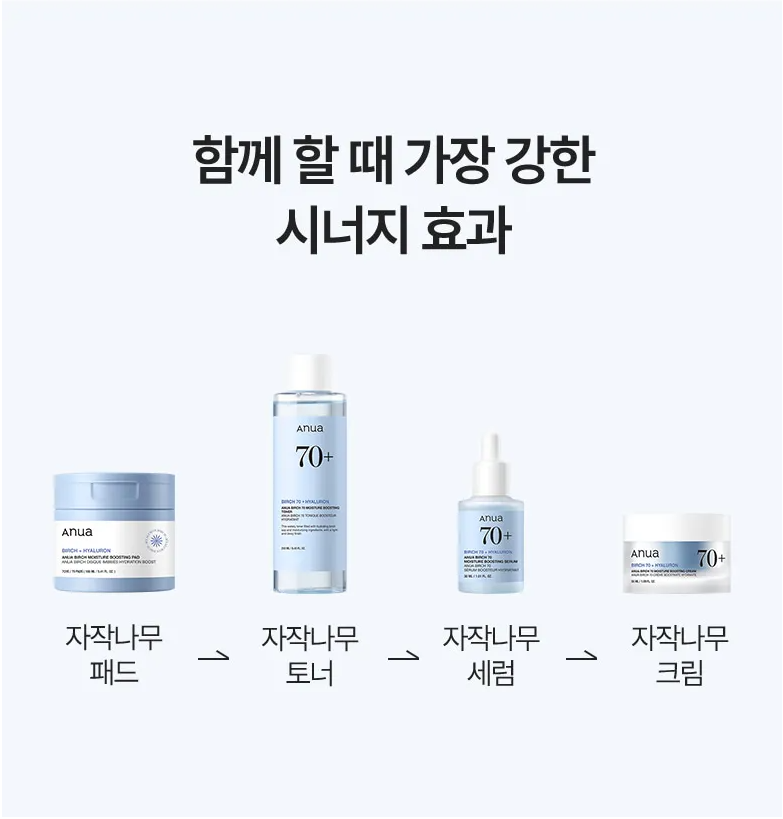 Anua - Birch 70 Moisture Boosting Toner 250ml.