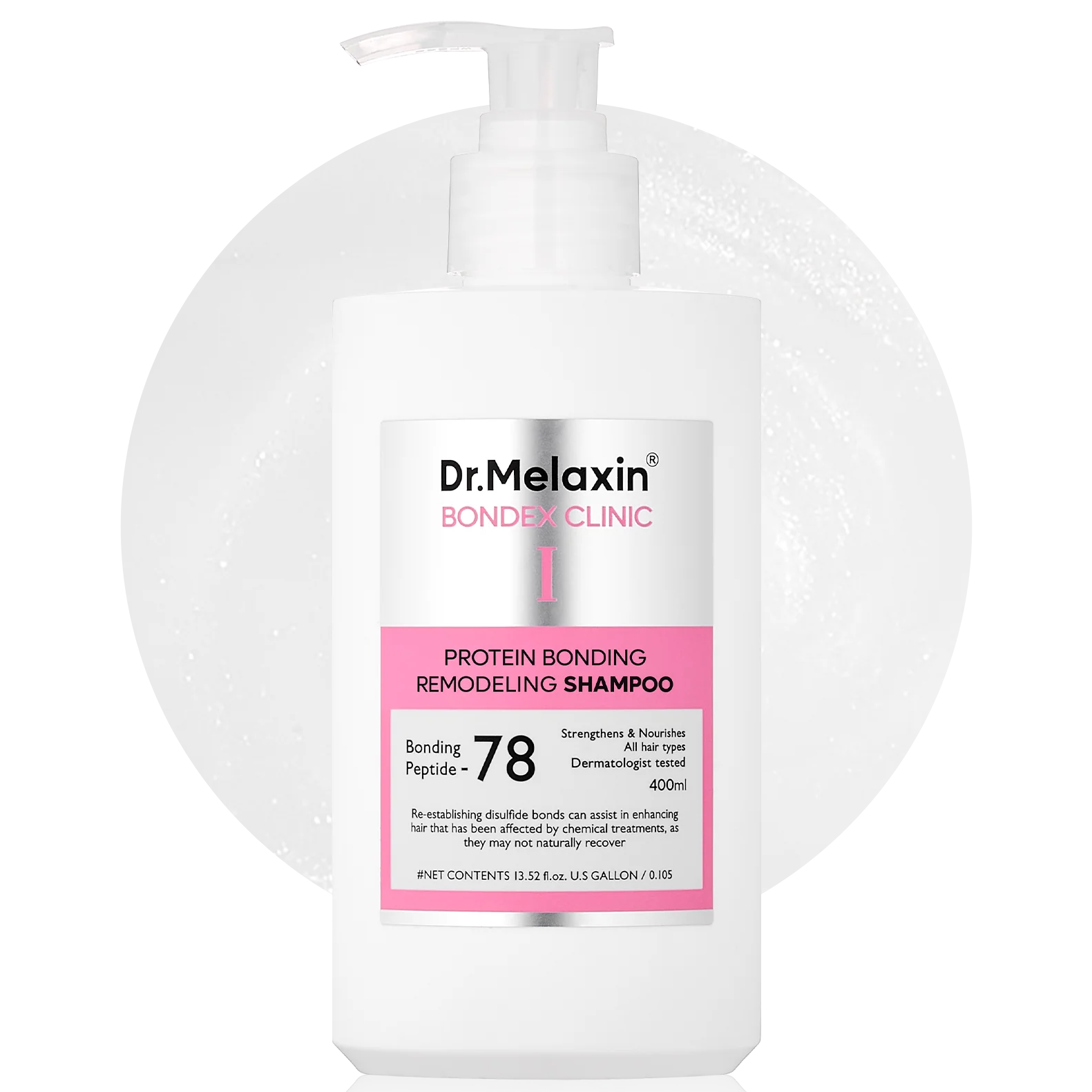 Dr.Melaxin - Bondex Protein Bonding Remodeling Shampoo 400ml.