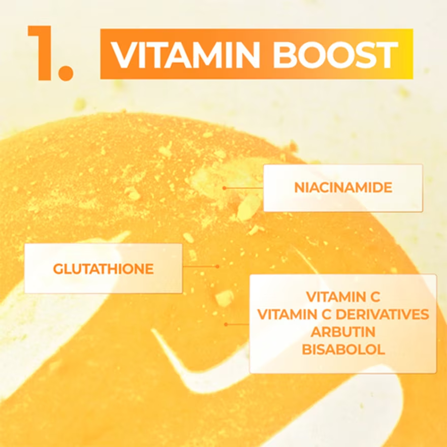 Numbuzin - No.5+ Glutathione + Vitamin C Concentrated Mask 27ml. (Pack of 6)