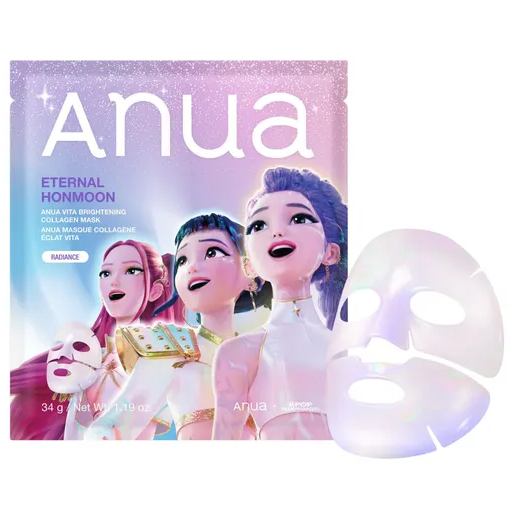 Anua - Kpop Demon Hunters Vita Brightening Collagen Mask 34g. (Pack of 6)