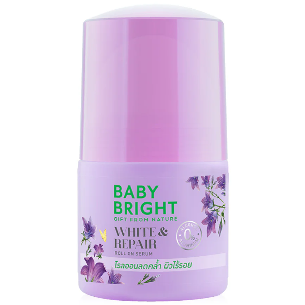 Baby Bright - White & Repair Roll On Serum 50ml.
