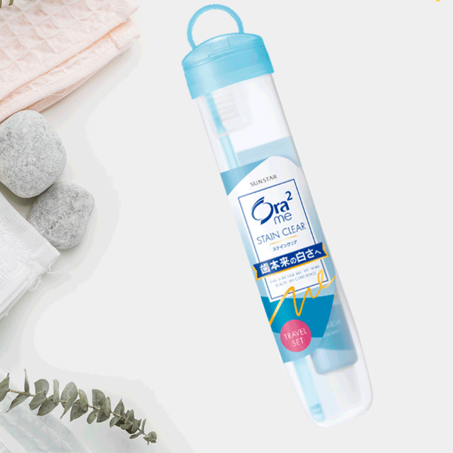Ora2 - me Stain Clear Soft Case Travel Set (1 Piece - Random Color)
