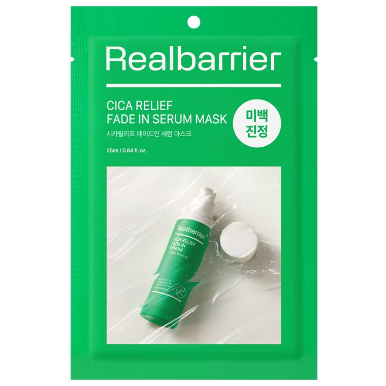 Real Barrier - Realbarrier Cica Relief Fade in Serum Mask 25ml. (Pack of 10)
