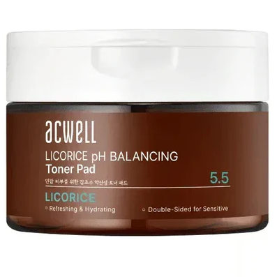 Acwell - Licorice pH Balancing Toner Pad (70 Pads)