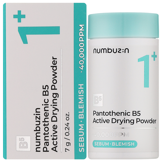 Numbuzin - No.1+ Pantothenic B5 Active Drying Powder 7g.