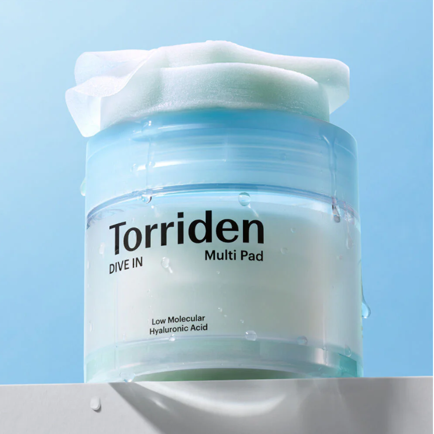 Torriden - Dive In Low Molecular Hyaluronic Acid Multi Pad 160ml. (80 Pads)