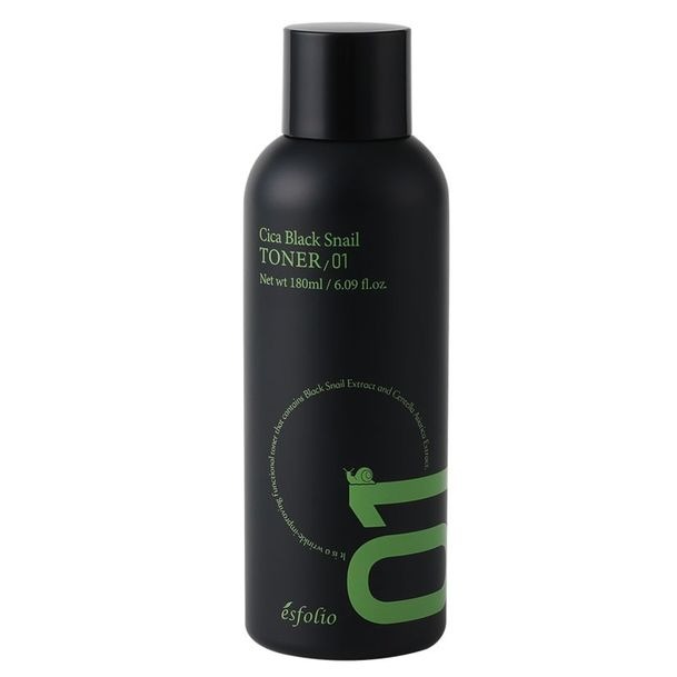 Esfolio - Cica Black Snail Toner 180ml.
