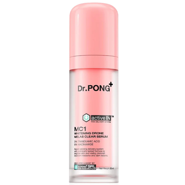 Dr.PONG - ActiveIN MC1 Whitening Drone Melas Clear Serum 30ml.