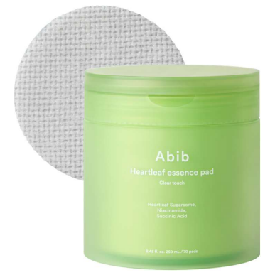 Abib - Heartleaf Essence Pad Clear Touch 230ml. (70 Pads)