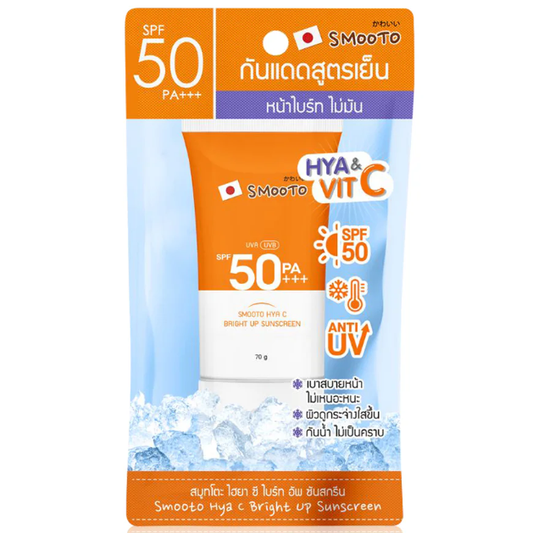 Smooto - Hya C Bright Up Sunscreen 70g.